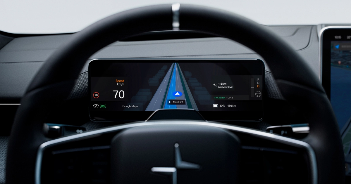 Rivoluzione della guida: Intelligenza artificiale su un display da 10,2 pollici