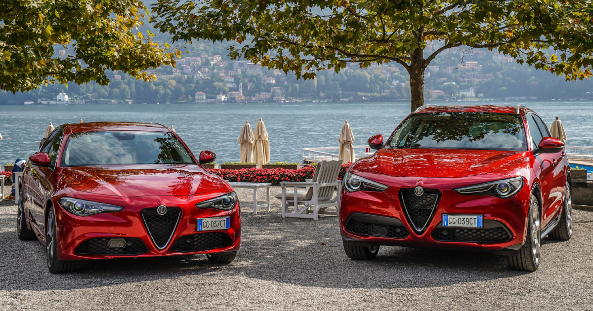 Alfa Romeo aggiorna Giulia e Stelvio per nuove velocità Alfa Romeo Giulia e Stelvio: icone dell'industria automobilistica tornano