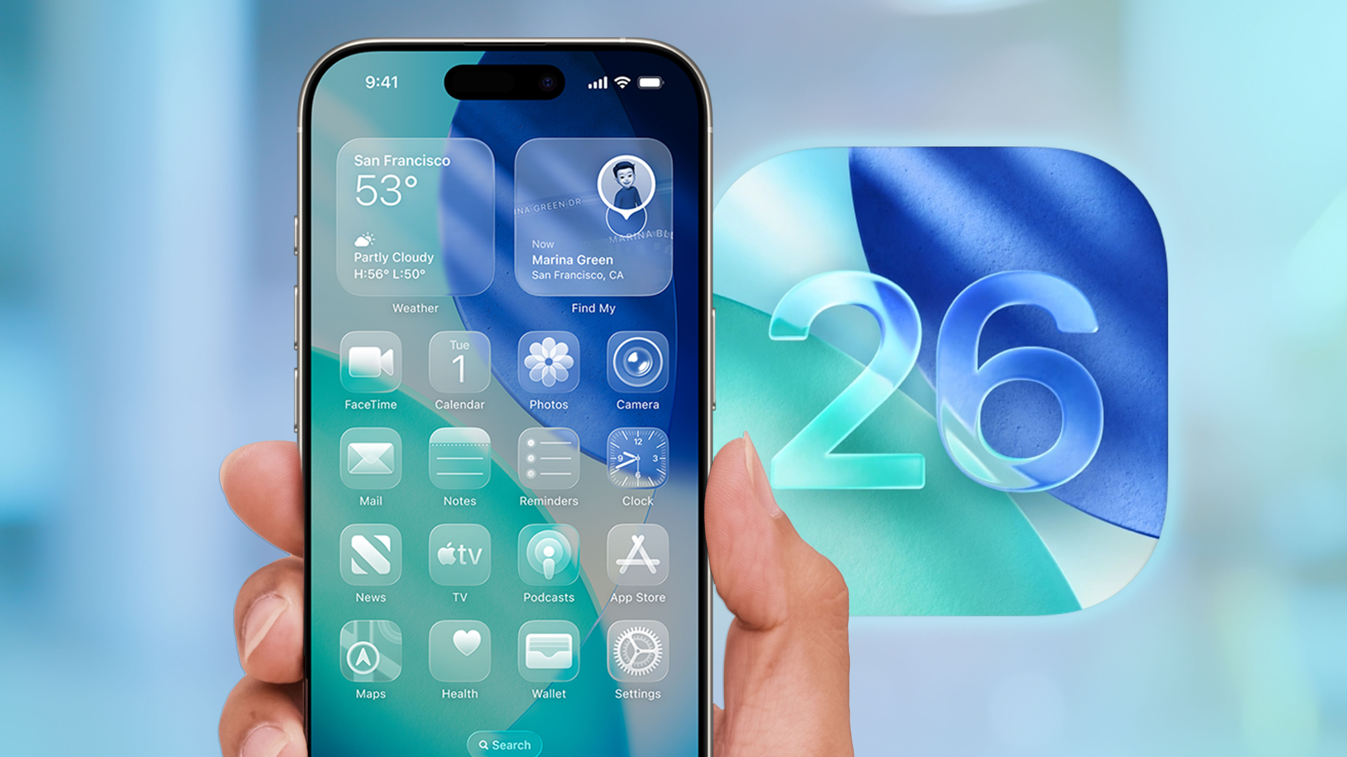 Liquid Glass in iOS 26: Cosa c'è di nuovo in display e stile? iOS 26: Il volto aperto della tecnologia Liquid Glass