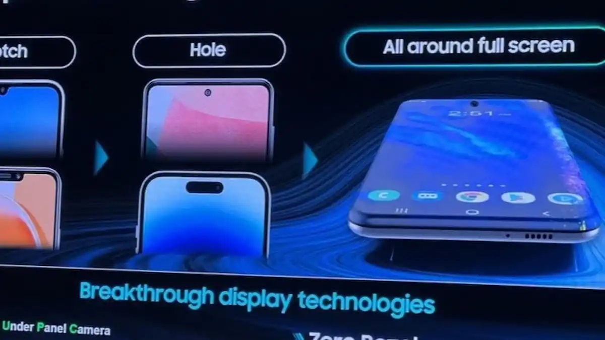 Samsung ha presentato il primo display OLED per smartphone completamente privo di cornice Samsung ha presentato il primo display OLED per smartphone completamente privo di cornice