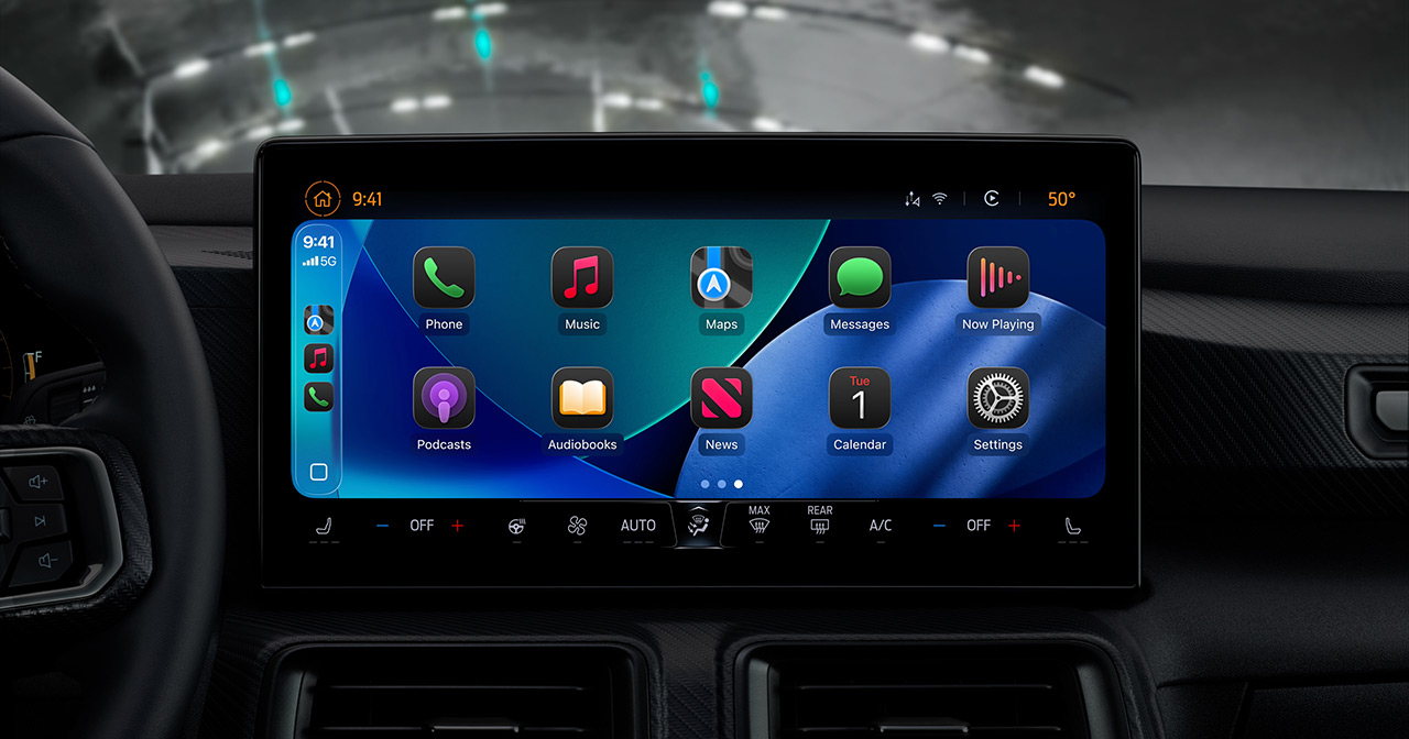 'Liquid Glass' per il tuo cruscotto: Apple CarPlay ridisegnato Rivoluzione dell'interfaccia: il nuovo design di Apple CarPlay come 'Liquid Glass'