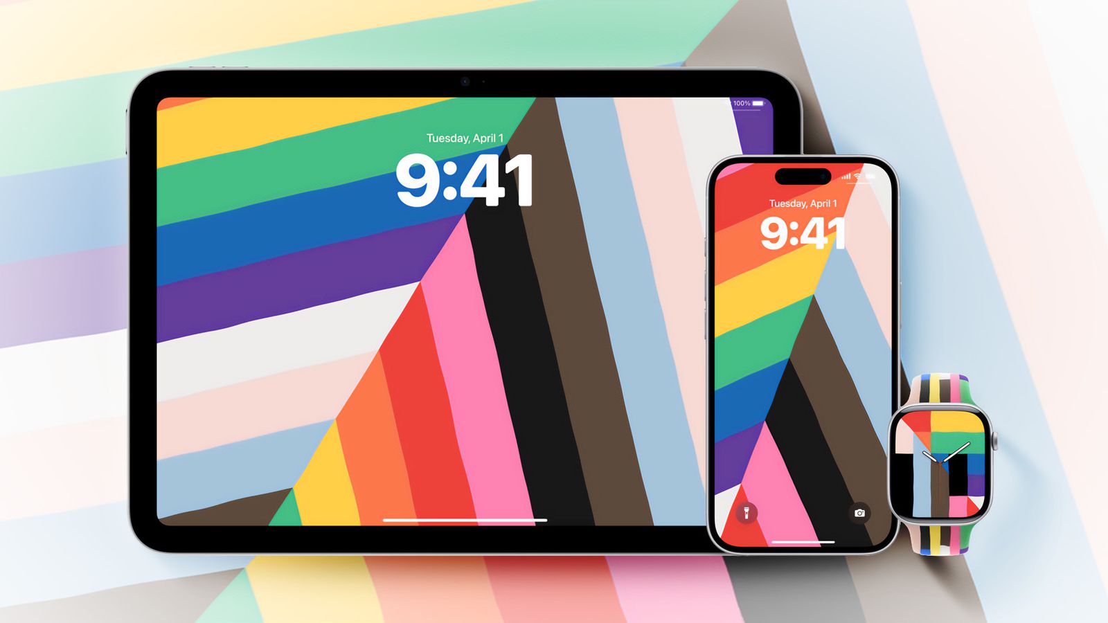 Apple Watch con aggiornamento Pride: Sentiti fiero ogni volta che controlli l’ora Pride al polso: aggiornamento Apple Watch con supporto per Pride