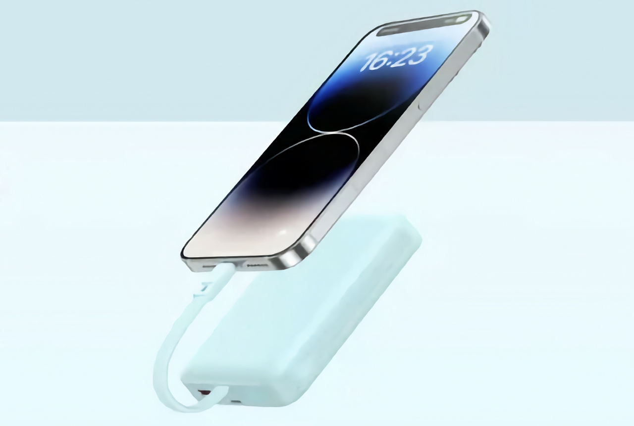 Baseus ha presentato una batteria da 10.000mAh con cavo integrato e ricarica wireless Baseus ha presentato una batteria da 10.000mAh con cavo integrato e ricarica wireless
