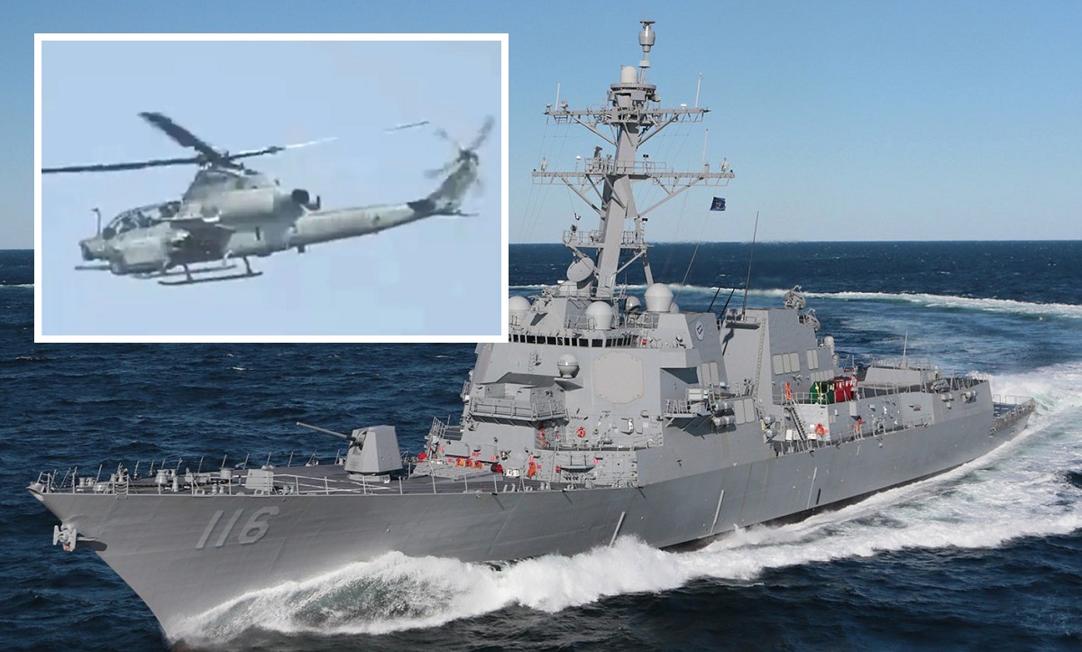 L'Iran ha minacciato di abbattere gli elicotteri statunitensi AH-1Z, UH-1Y e MH-60 che proteggono la USS Thomas Hudner e altre navi da guerra e li ha costretti ad atterrare - gli Stati Uniti negano L'Iran ha minacciato di abbattere gli elicotteri statunitensi AH-1Z, UH-1Y e MH-60 che proteggono la USS Thomas Hudner e altre navi da guerra e li ha costretti ad atterrare - gli Stati Uniti negano