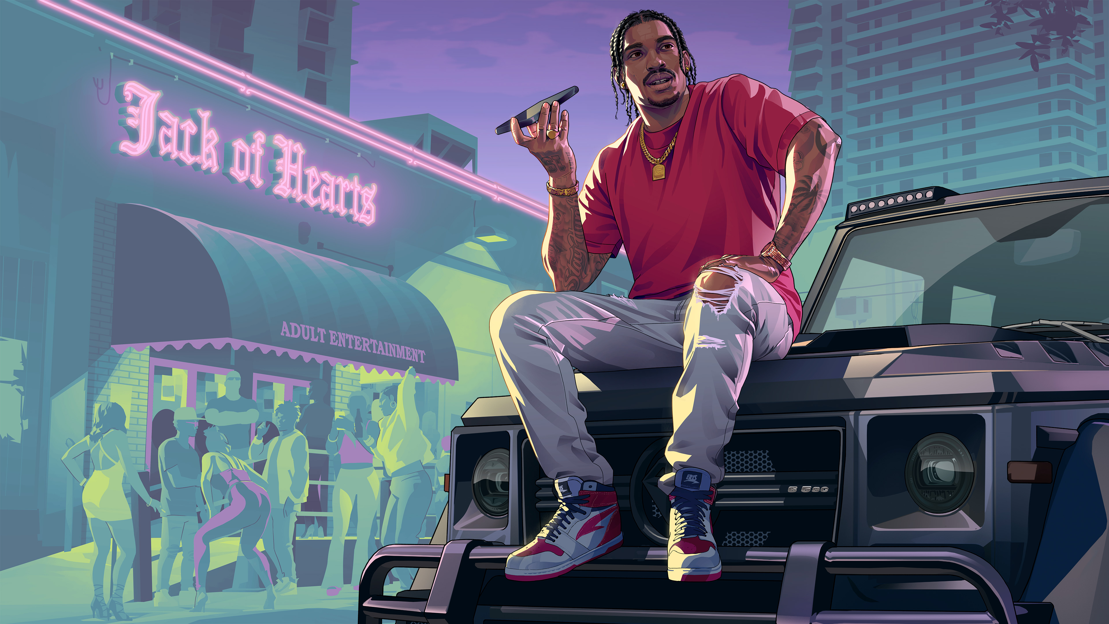 Grand Theft Auto VI: Prime impressioni sull'arte Arte di Grand Theft Auto VI: Cosa hanno suggerito gli sviluppatori?