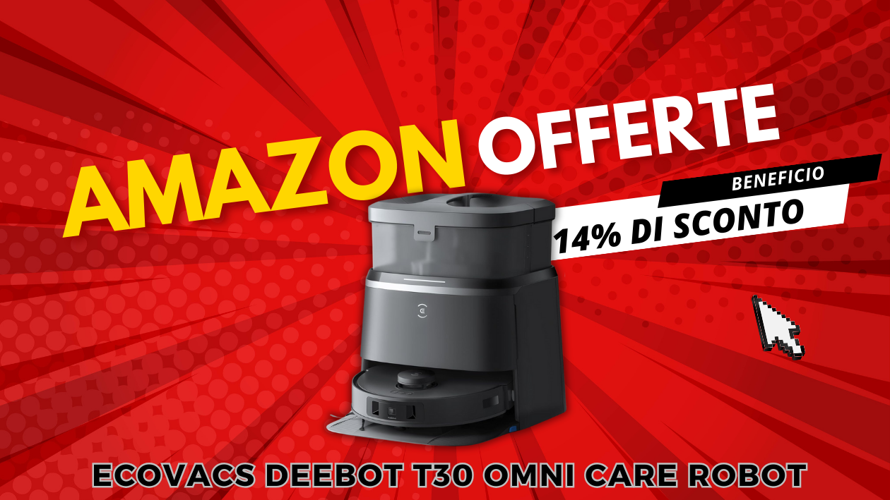ECOVACS DEEBOT T30 OMNI Robot Aspirapolvere – Risparmia 100€ Oggi! ECOVACS DEEBOT T30 OMNI Robot Aspirapolvere – Risparmia 100€ Oggi!