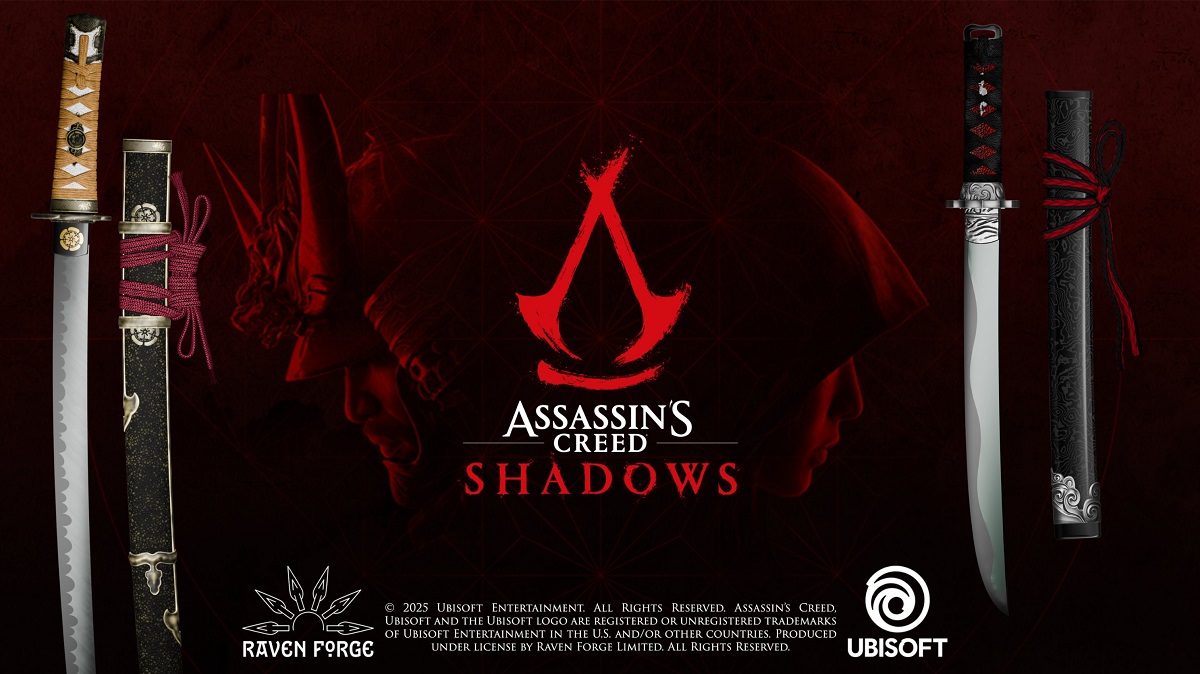 Dalla virtualità alla realtà: la replica delle armi di Assassin's Creed Reliquie di Assassin's Creed Shadows: uno sguardo alle armi del futuro