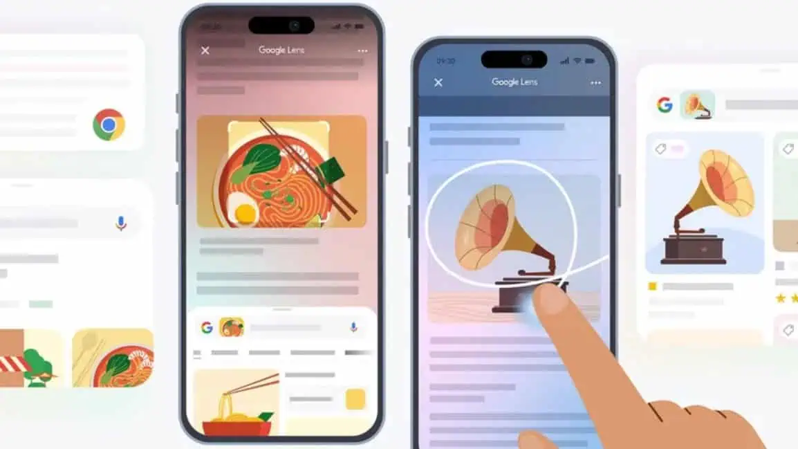 Google Lens su iOS: un nuovo livello di ricerca con i gesti