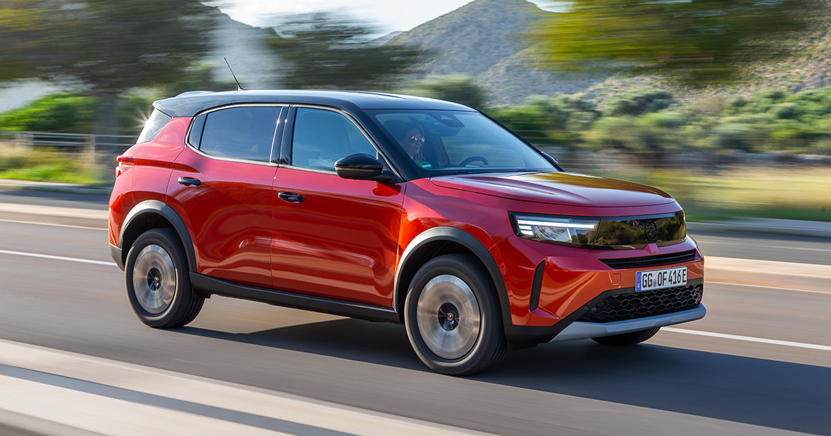 In carreggiata: L'Opel Frontera diventa elettrica