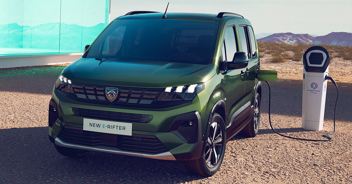 La rivoluzione elettrica di Peugeot inizia con il nuovo E-Rifter Scopri il futuro con il Peugeot E-Rifter: Innovazione elettrica in ogni chilometro