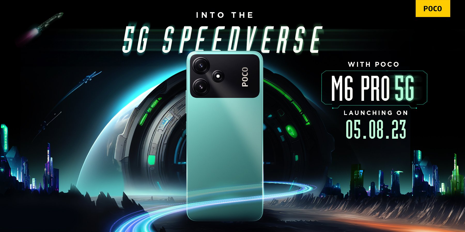 Ufficiale: POCO M6 Pro 5G con chip Snapdragon 4 Gen 2 sarà presentato il 5 agosto Ufficiale: POCO M6 Pro 5G con chip Snapdragon 4 Gen 2 sarà presentato il 5 agosto