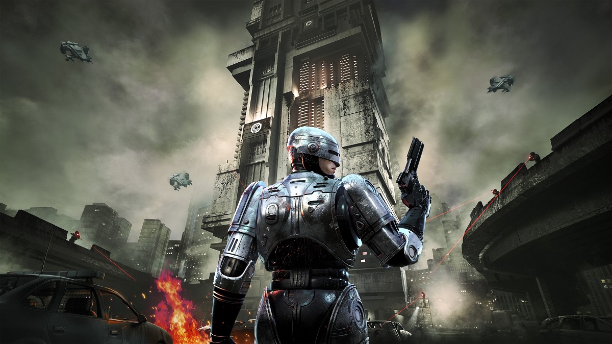 Ispirazione e stile nell'opera principale di RoboCop: Rogue City Prima occhiata all'arte principale di RoboCop: Rogue City