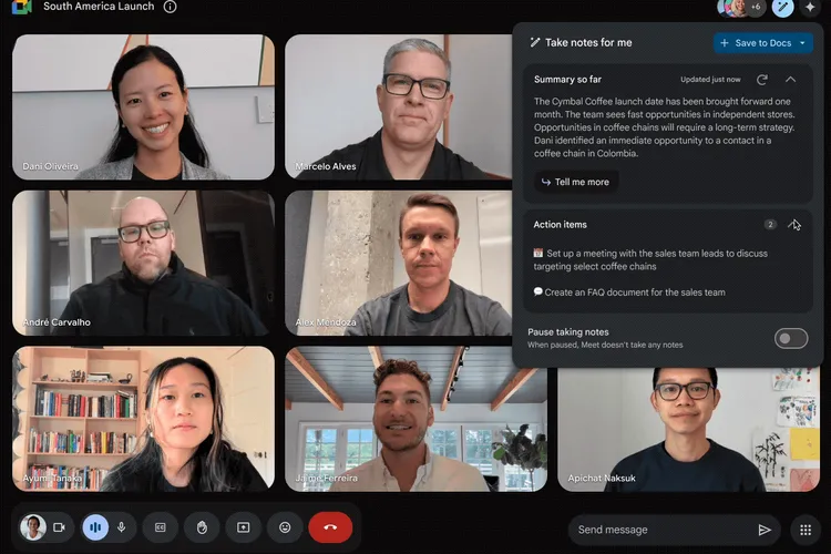Google Meet ha presentato un'intelligenza artificiale che può partecipare a una riunione al posto dell'utente Google Meet ha presentato un'intelligenza artificiale che può partecipare a una riunione al posto dell'utente