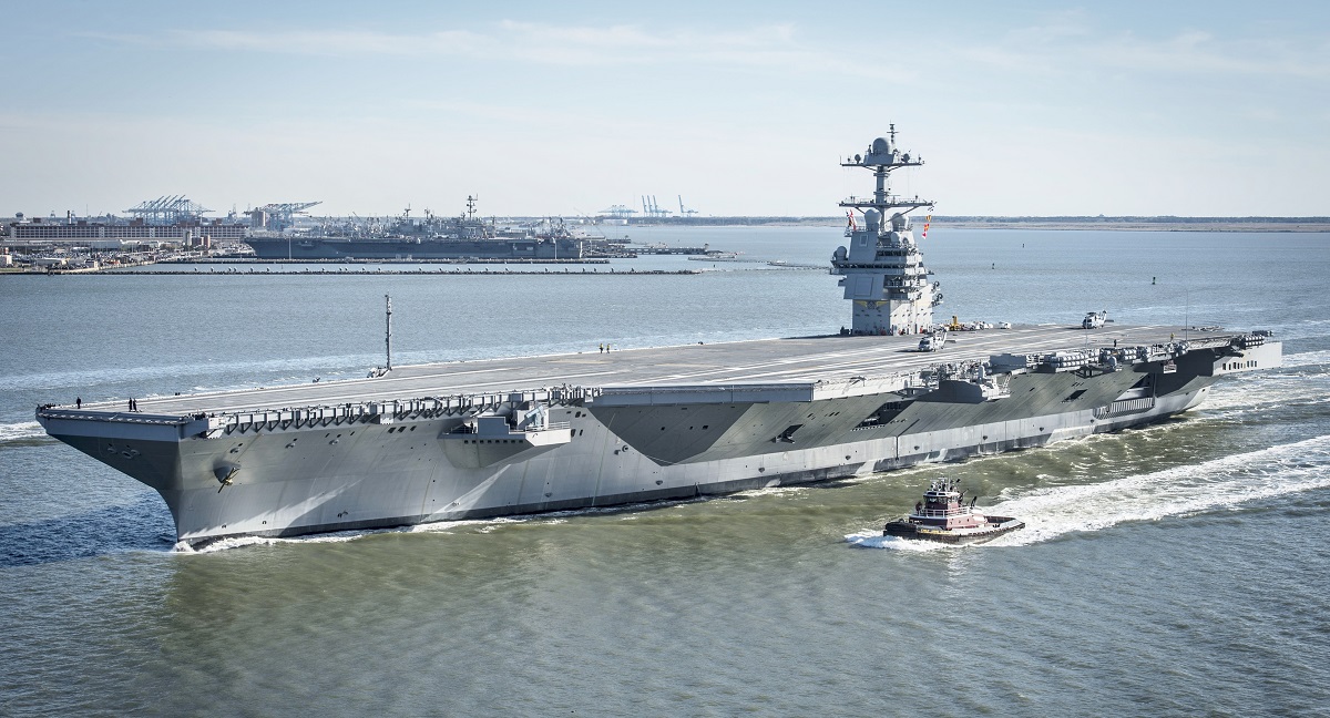 La Marina statunitense ha inviato in Turchia la portaerei più grande del mondo, la USS Gerald R. Ford, del valore di oltre 13 miliardi di dollari. La Marina statunitense ha inviato in Turchia la portaerei più grande del mondo, la USS Gerald R. Ford, del valore di oltre 13 miliardi di dollari.