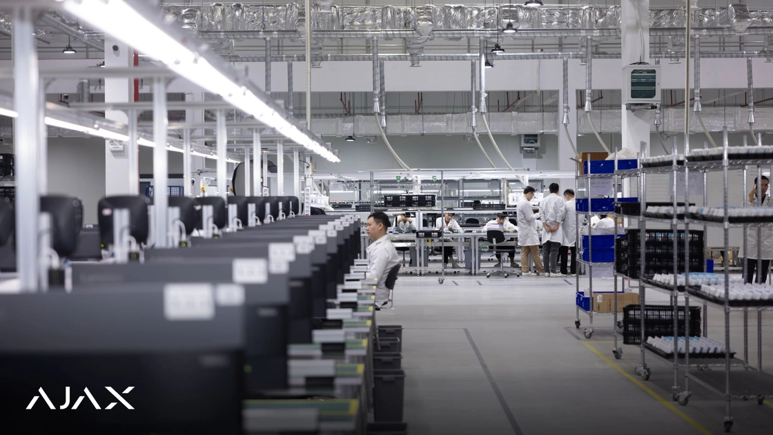 AJAX Systems apre un nuovo impianto in Vietnam: espansione dell'orizzonte della produzione tecnologica