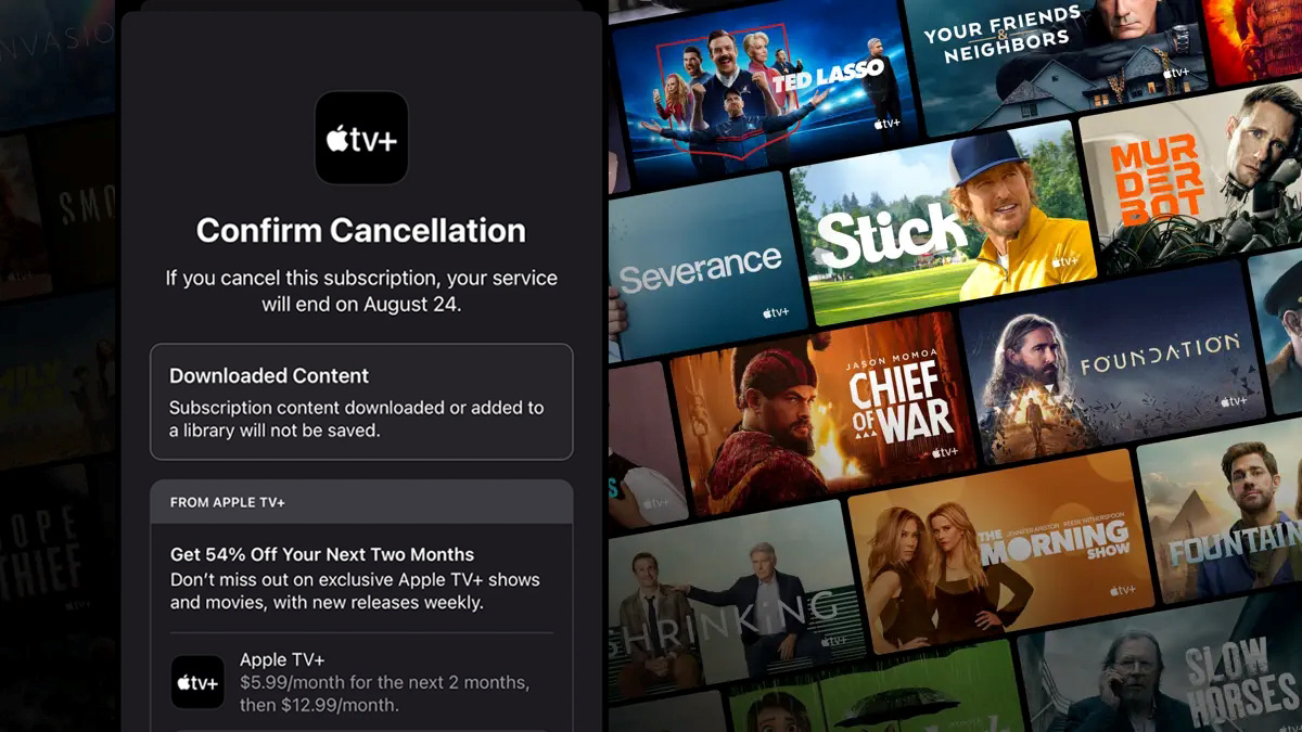 Il segreto per il 54% di sconto - addio Apple TV+! Come ottenere il 54% di sconto: Abbandona Apple TV+