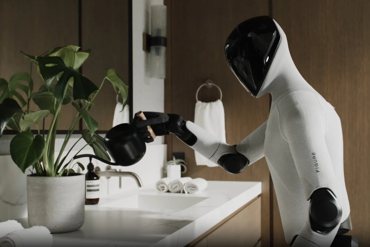 La società Figure ha rilasciato un robot con mani sensibili dotate di telecamere, permettendogli di svolgere compiti delicati, persino lavare i piatti La società Figure ha rilasciato un robot con mani sensibili dotate di telecamere, permettendogli di svolgere compiti delicati, persino lavare i piatti