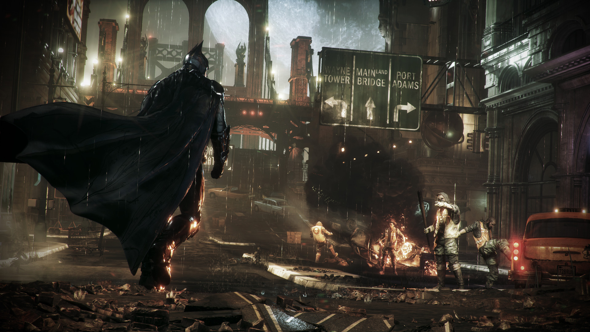 Tuffiamoci a Gotham: Nuovi screenshot di Batman Arkham Knight