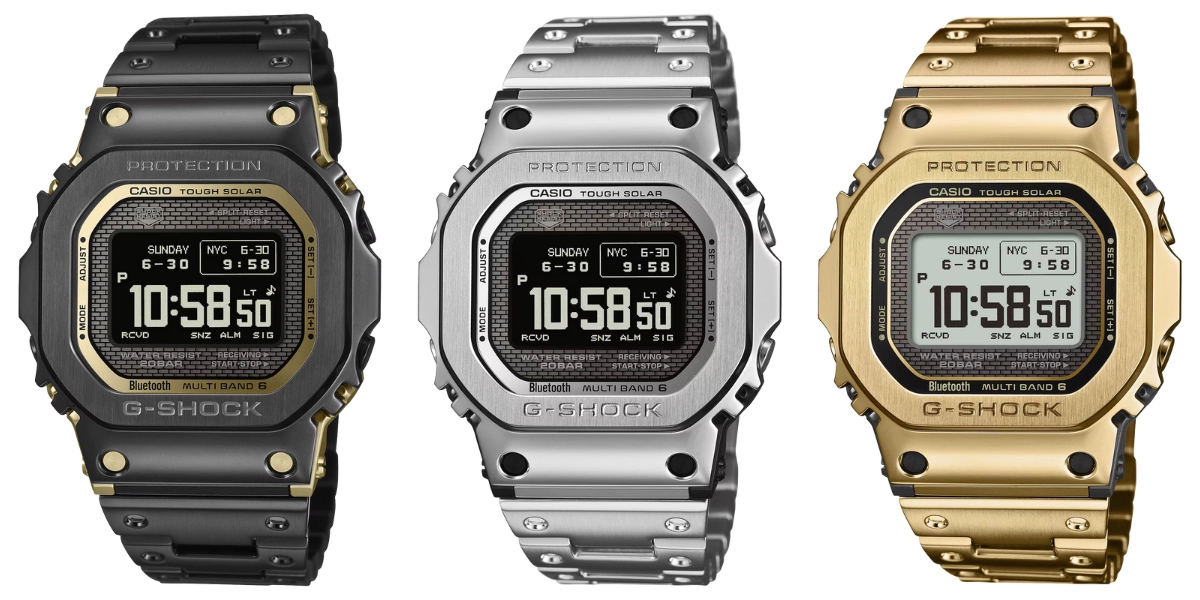 La nuova era di G-Shock: Casio presenta GMW-BZ5000GD