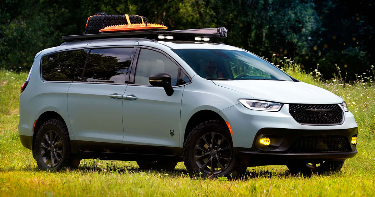 Svelare il concetto di Chrysler Pacifica Grizzly Peak: Rivoluzionare i viaggi in famiglia Concetto di Chrysler Pacifica Grizzly Peak: Uno sguardo all'innovazione futura del minivan