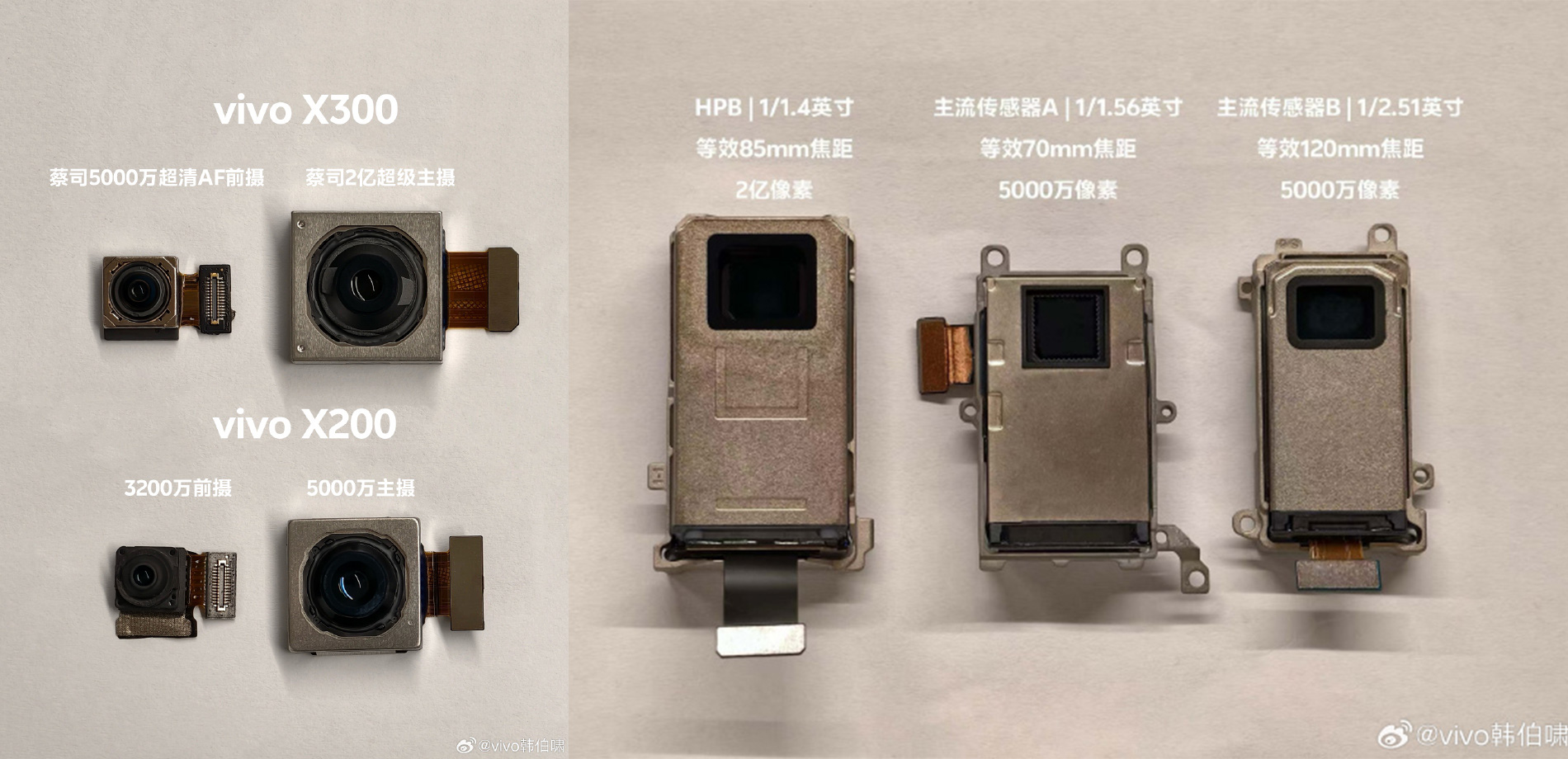 Il futuro della fotografia: le impressionanti capacità delle fotocamere Vivo X300 Vivo X300: panoramica dettagliata dei moduli della fotocamera