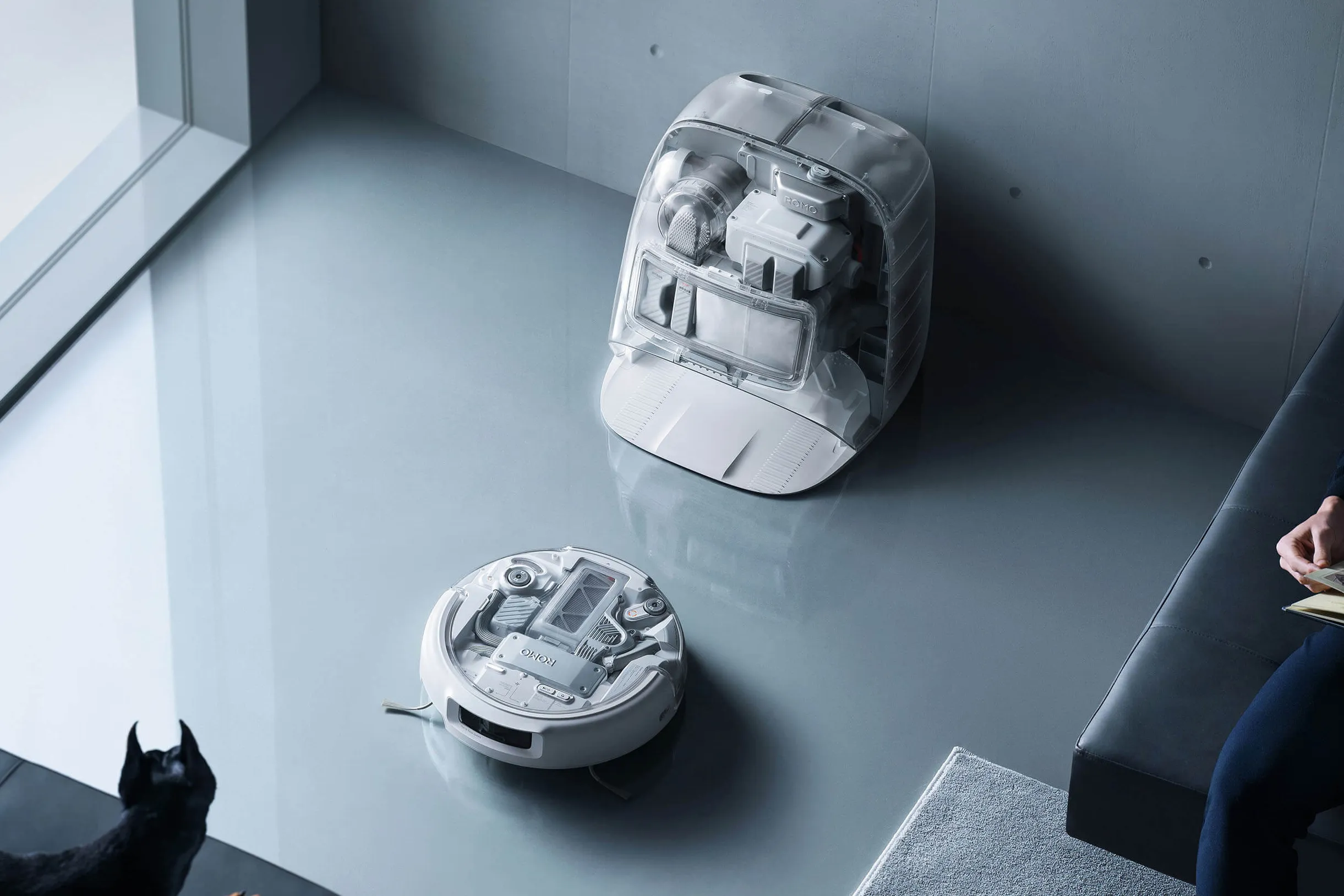 DJI annuncia la serie Romo - il suo primo aspirapolvere robot