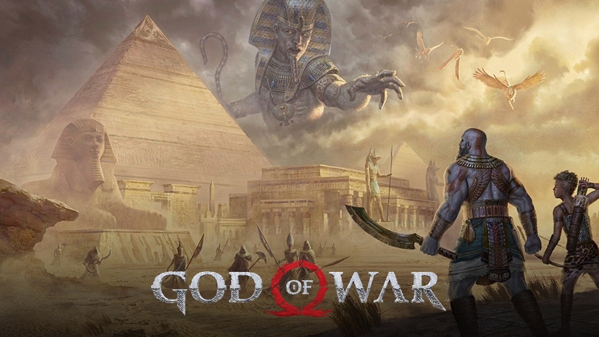 Nuovo concetto di God of War: Kratos in un mondo di dei egiziani