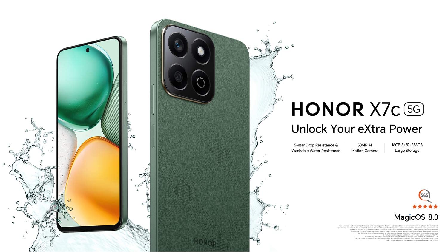 Scopri l'Honor X7c: 5G Power incontra un design elegante