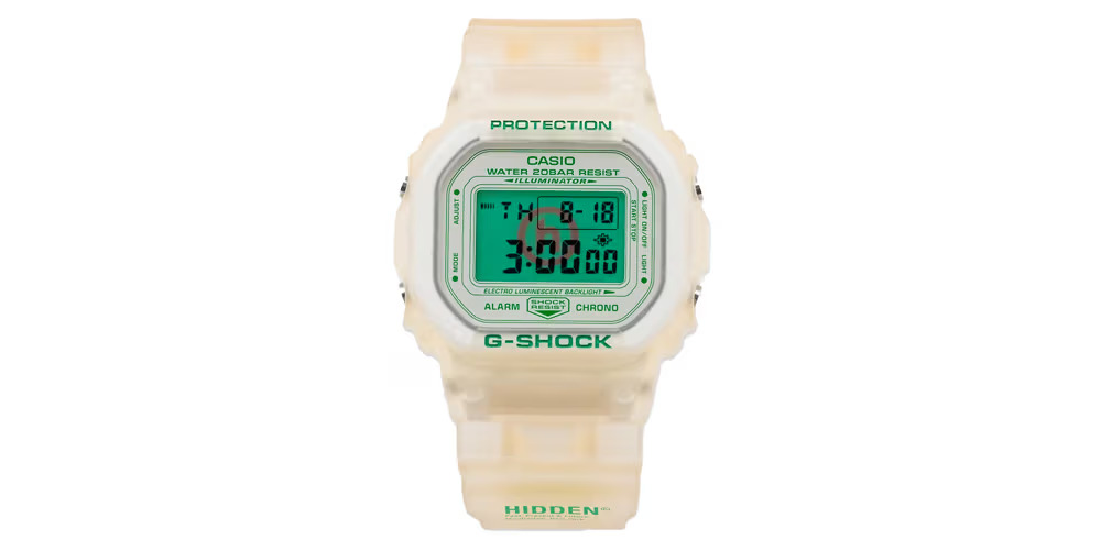 Casio e Hidden NY: Nuova collaborazione G-Shock DW5600HDN257 è ora in vendita