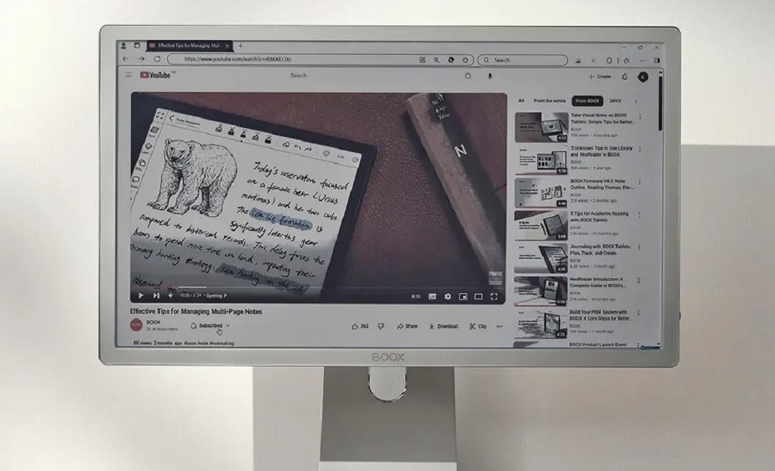Mira Pro Color di E Ink: Una Nuova Alba per Display Simili alla Carta