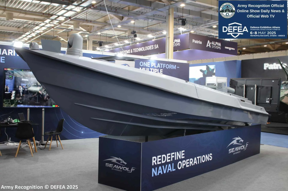 Innovazioni nel cielo e nell'acqua: la presentazione del Seawolf a DEFEA Sviluppo fuoristrada: Drone Seawolf a DEFEA 2023