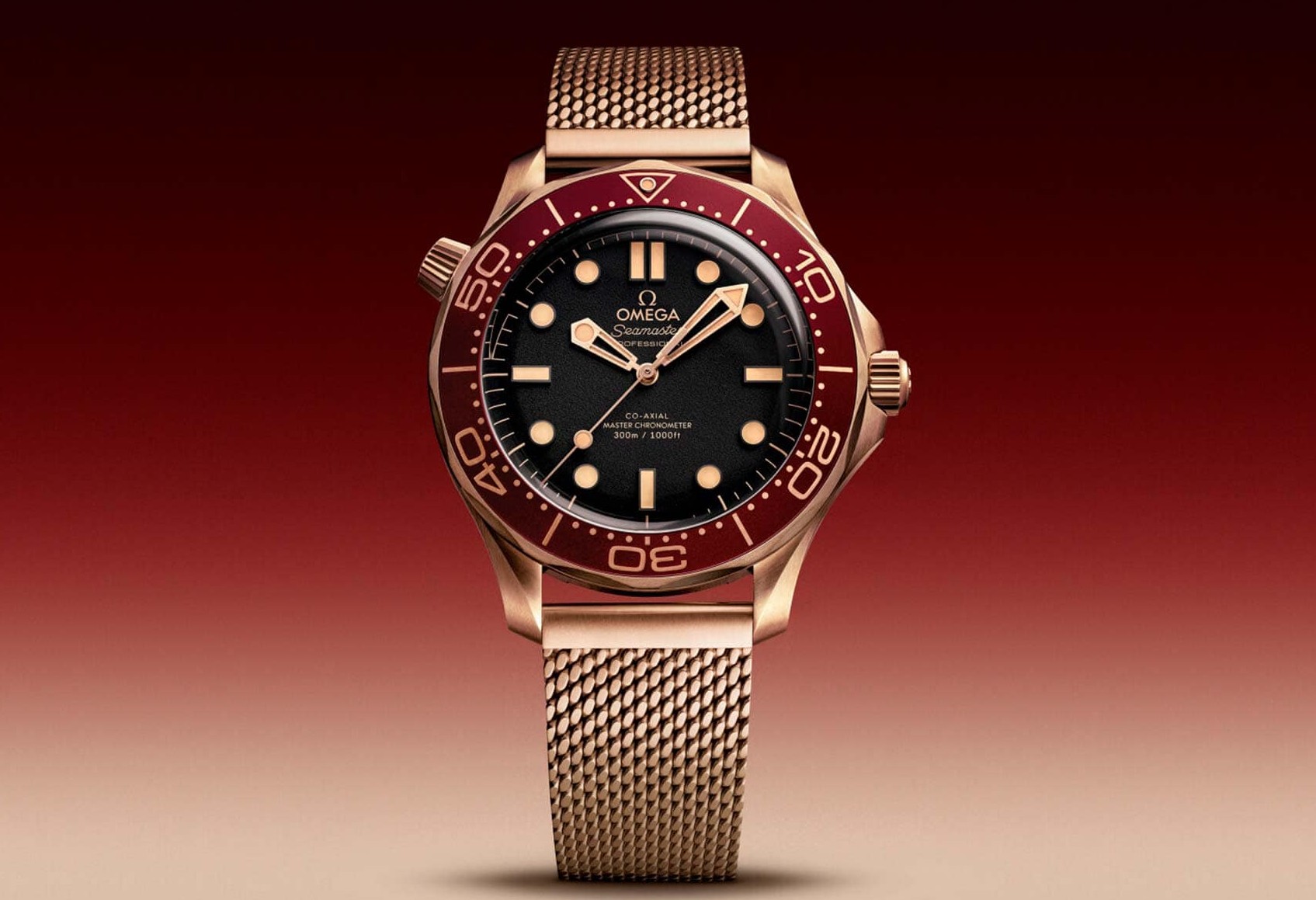 Omega lancia il Seamaster con un design unico in bronzo e oro Omega Seamaster Diver 300M: L'icona in bronzo e oro delle acque profonde