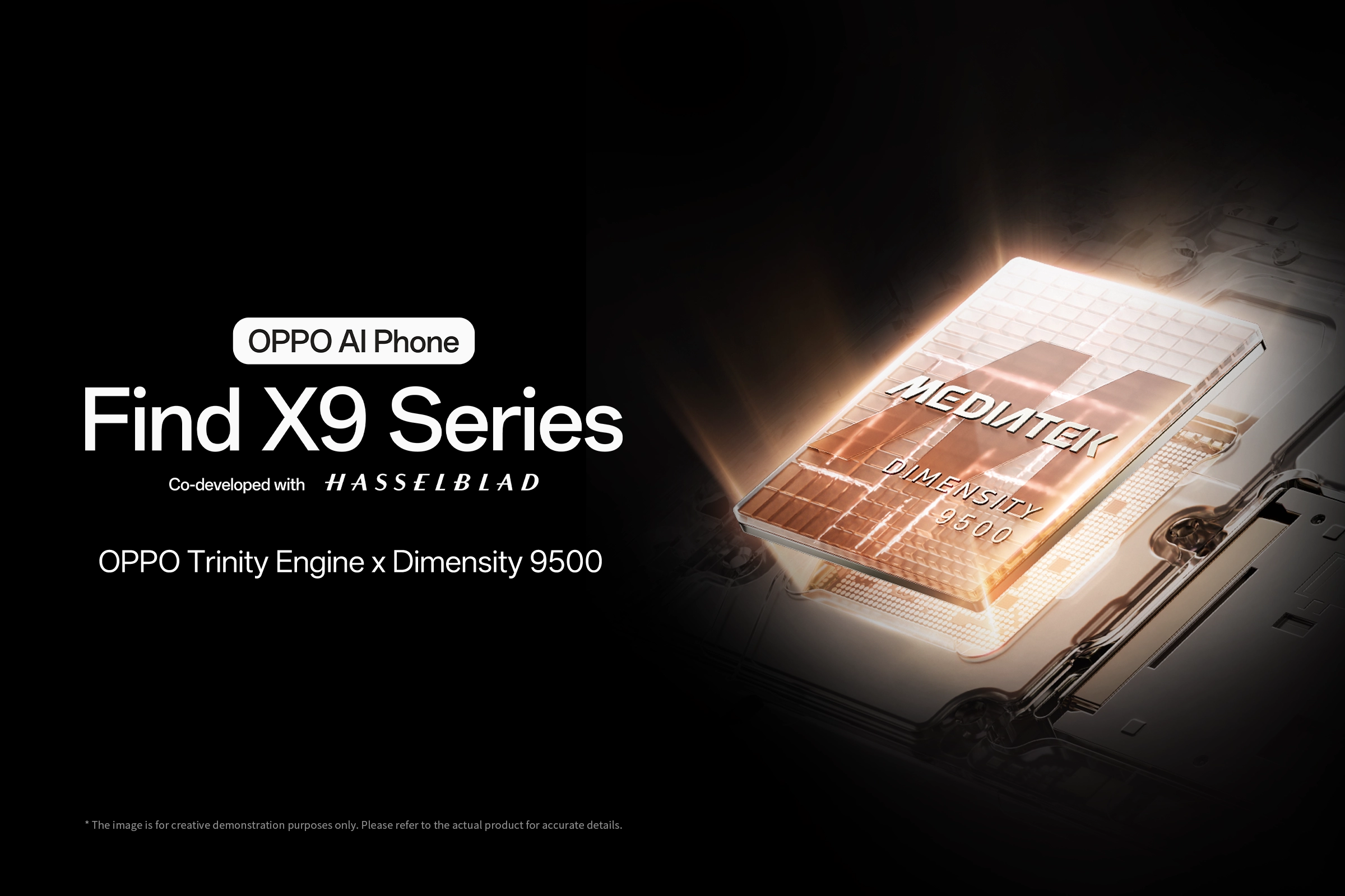 Oppo Find X9 con Dimensity 9500: Nuove possibilità in tasca