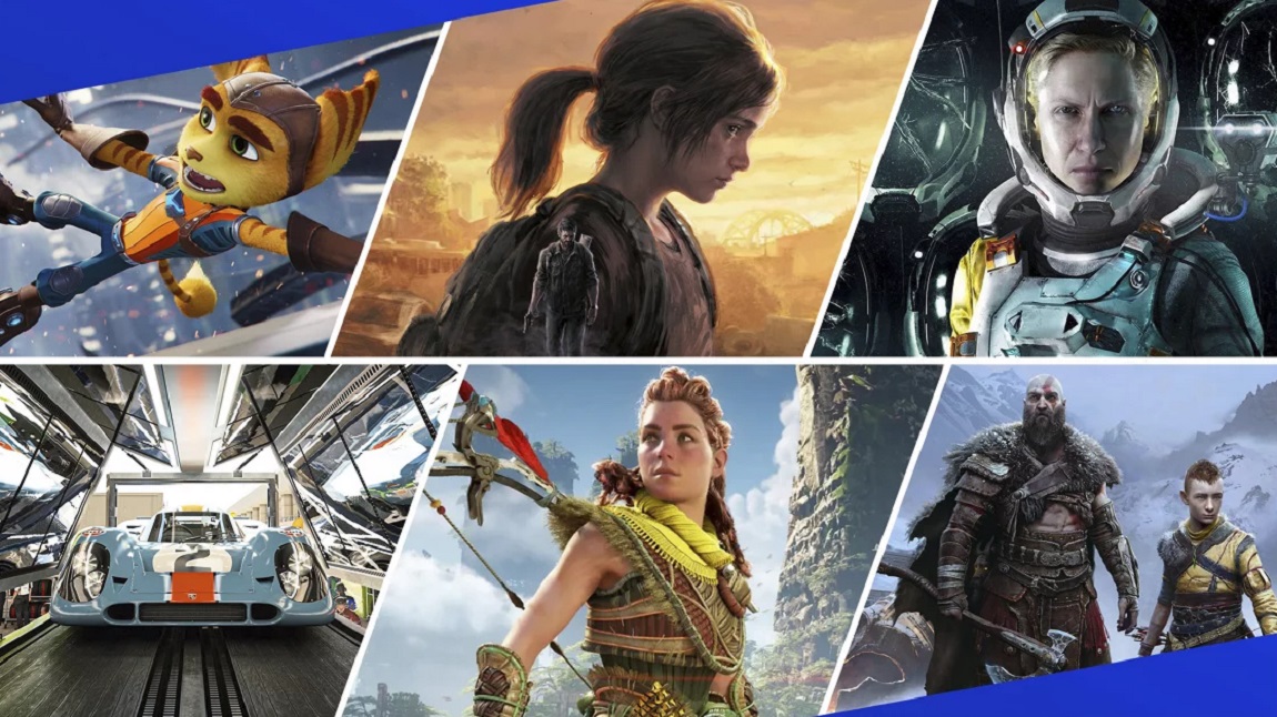 Una selezione di momenti iconici: Creare un collage dei giochi preferiti di PlayStation Collage di giochi PlayStation: Un viaggio virtuale attraverso mondi leggendari