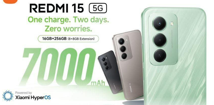 Redmi 15 5G lanciato ufficialmente in Malesia