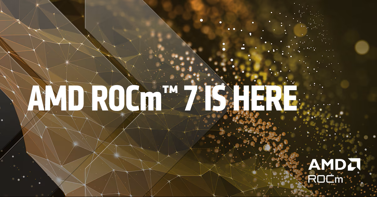 AMD rilascia ufficialmente ROCm 7.0, un concorrente della tecnologia CUDA