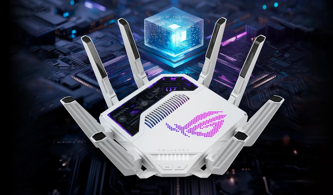 Connettività di nuova generazione: scopri la potenza del router ROG Rapture GT-BE19000AI ROG Rapture GT-BE19000AI: Il futuro dei router da gioco svelato