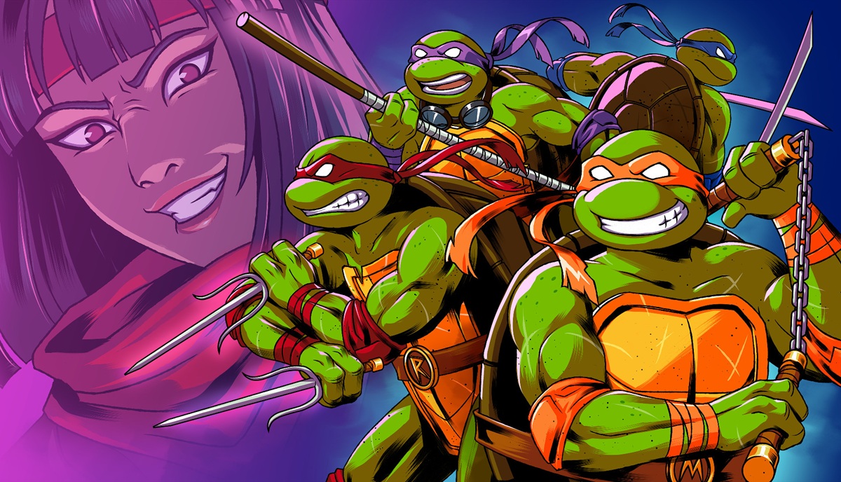 Il punto visivo principale di TMNT: Tartarughe Guerriere Uno sguardo all'arte principale di TMNT: Tactical Takedown