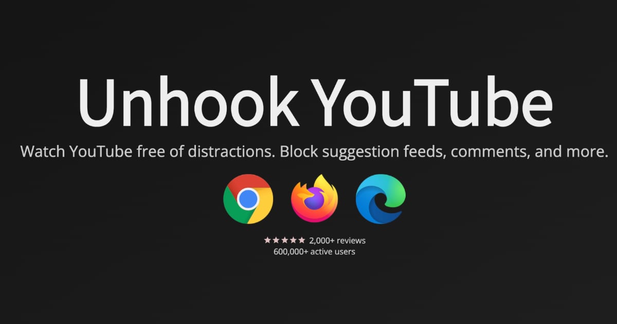 Disconnetti YouTube: come liberarsi di tutte le distrazioni di YouTube in Chrome, Firefox ed Edge Disconnetti YouTube: come liberarsi di tutte le distrazioni di YouTube in Chrome, Firefox ed Edge