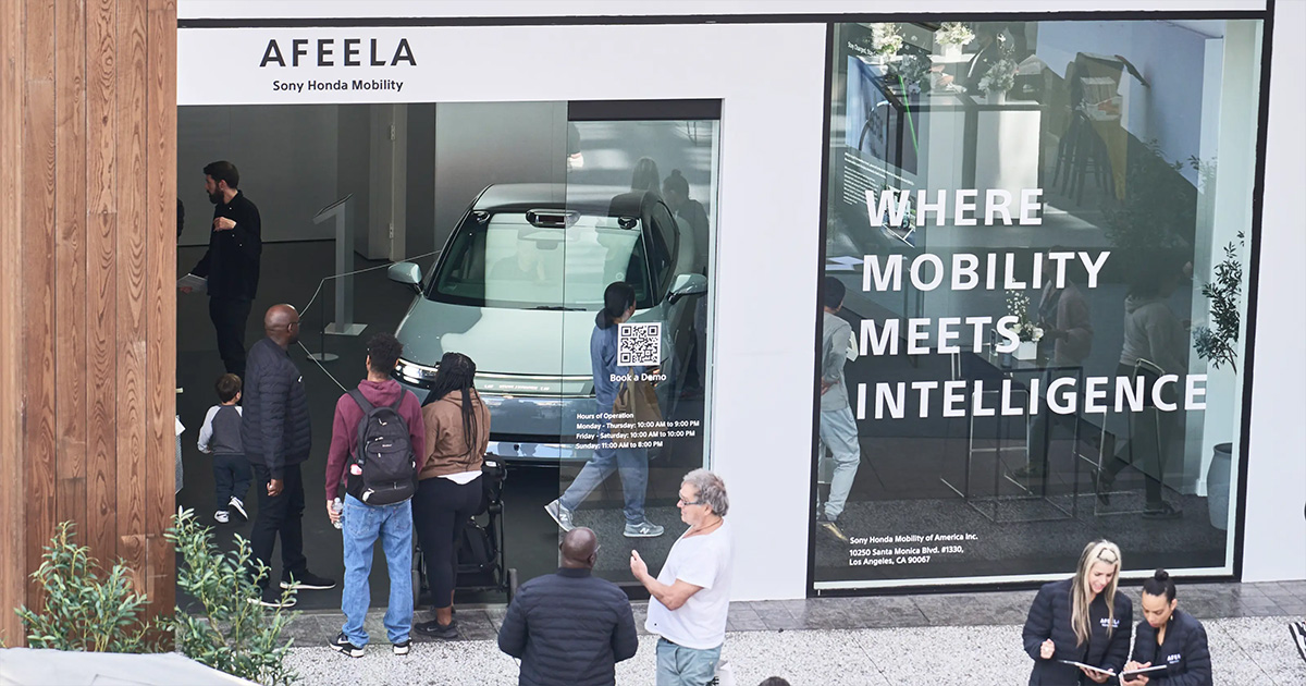 Un tuffo nel futuro: Impressioni dallo showroom AFEELA di Los Angeles