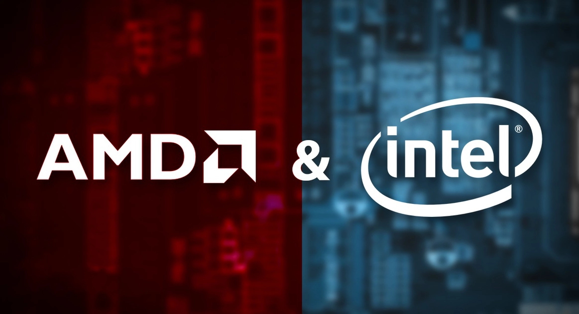 AMD vs Intel: l'evoluzione dei loghi dei giganti tecnologici