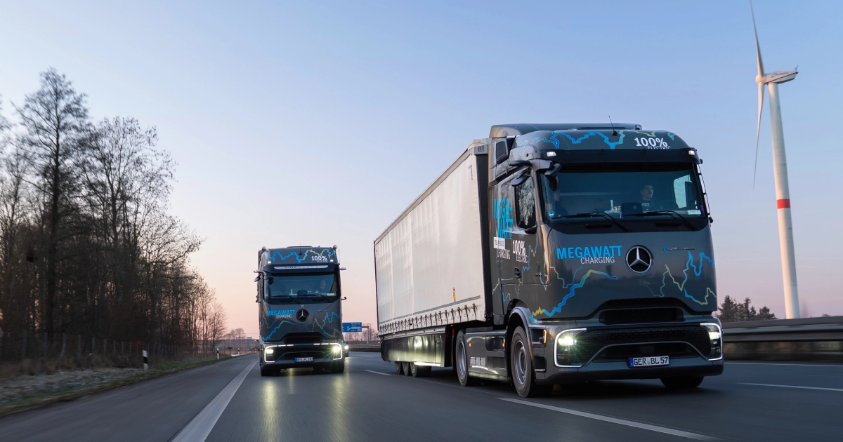 Una nuova era nei camion elettrici: Mercedes-Benz presenta l'eActros 600