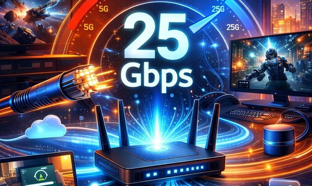 Illustrazione di internet ultra-veloce: cosa si cela dietro le velocità da record?