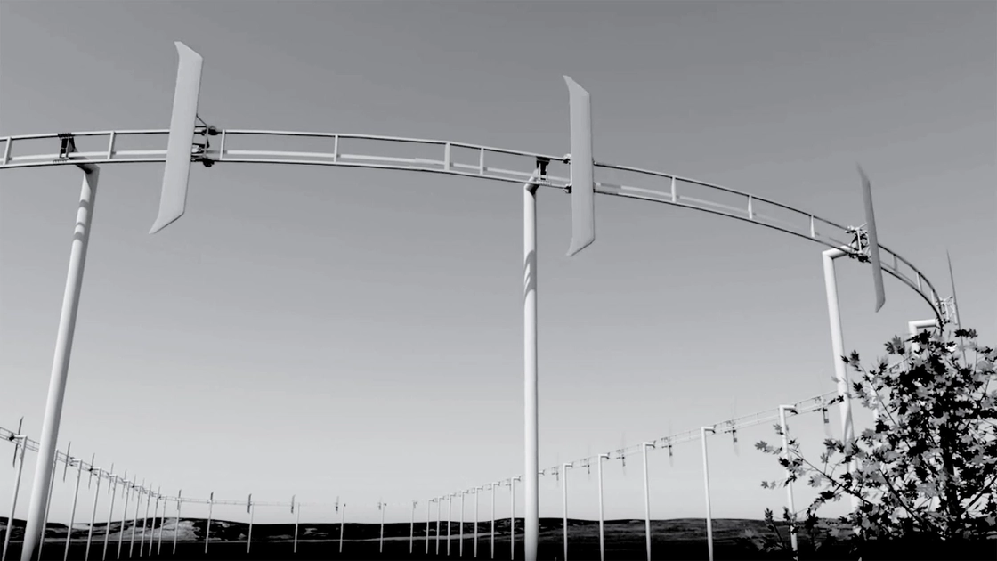 Installazione eolica innovativa: come il design circolare sta cambiando l'energia