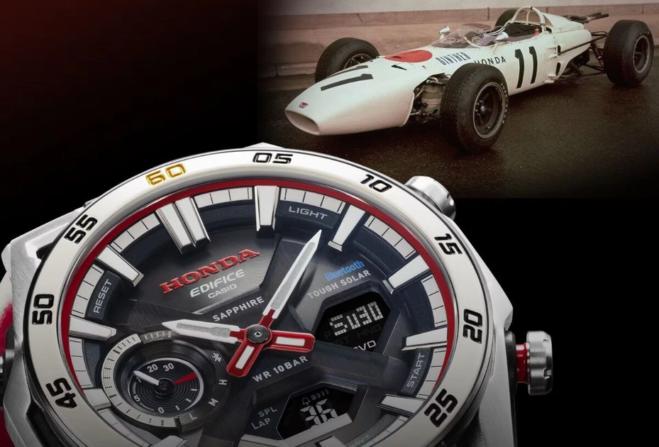 Nuova collaborazione Casio Edifice e Honda: Presentazione dell'orologio ECB-2300HR-1A