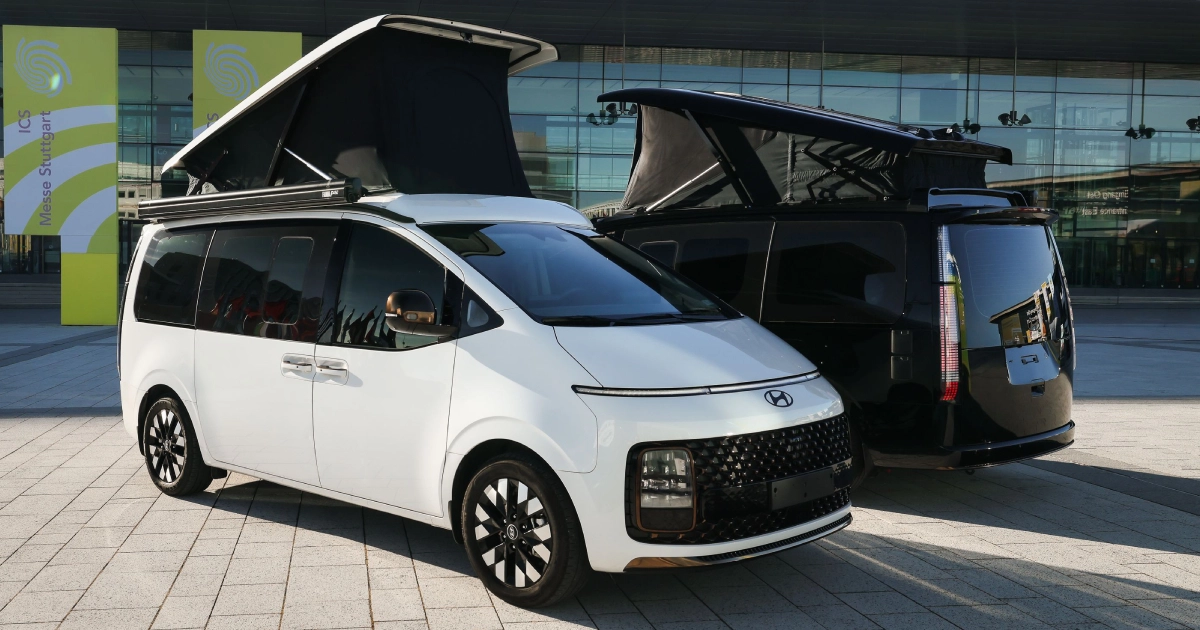 Concetto di Hyundai Staria Camper: una combinazione di innovazione e avventura