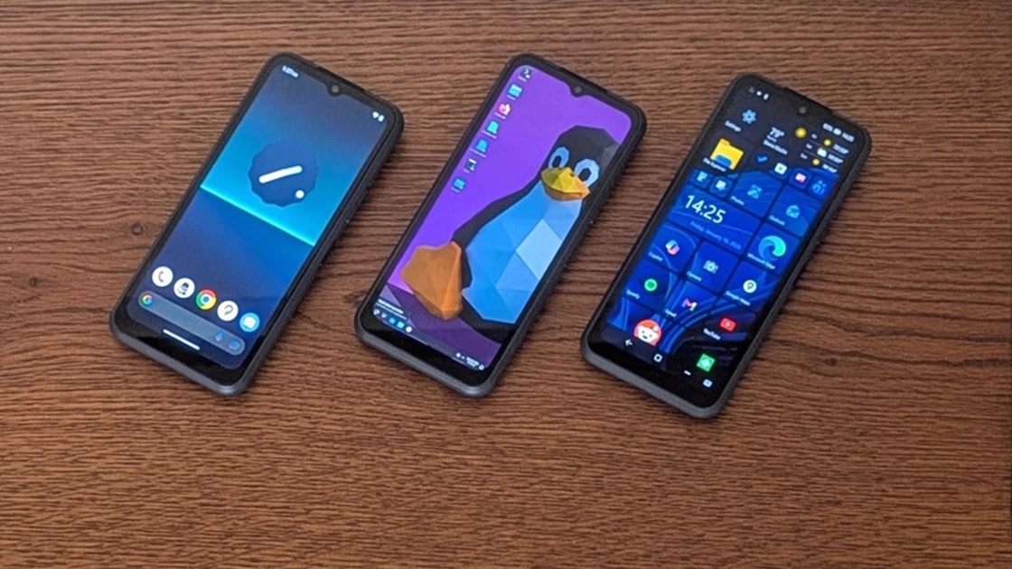 Presentazione di NexPhone — uno smartphone unico che esegue Android, Linux e Windows 11 e può essere usato come un mini-PC da tasca