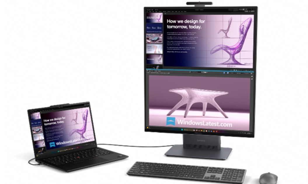 Nuovo livello di stile: Lenovo ThinkCentre X AIO Aura Edition