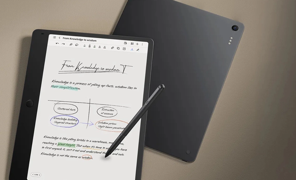 Rivoluzione nel display: Note A1 Nxt Paper con nuova tecnologia dello schermo