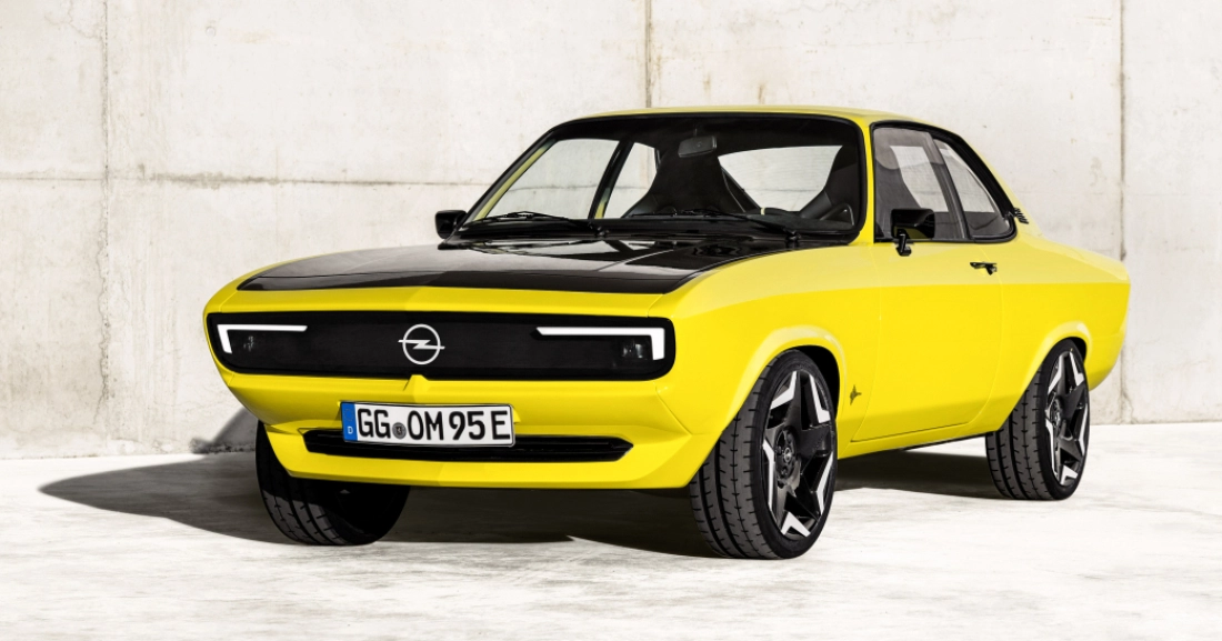 Opel Manta GSe: Un Tocco Moderno su un'Icona Classica
